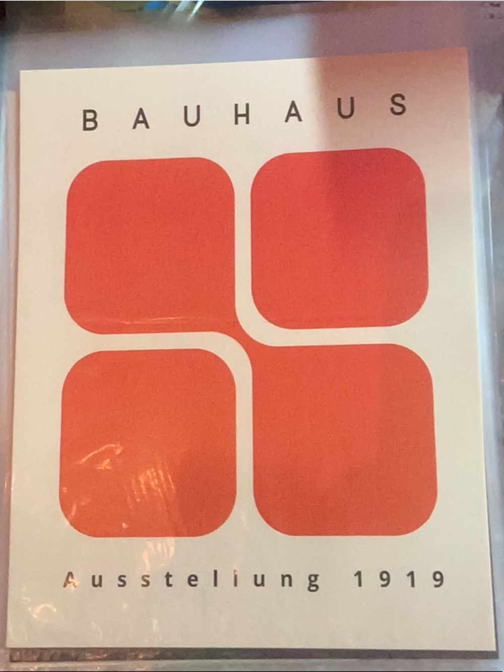 Bauhaus 8 x 10 unframed print